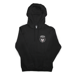 Coretex - Panther Pocket Print Heavy Hoodie black