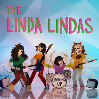Linda Lindas, The - Growing Up  ltd. purple & milky clear galaxy LP (Damaged)