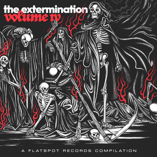 V/A - The Extermination Vol. 4 green LP+DLC (Damaged)