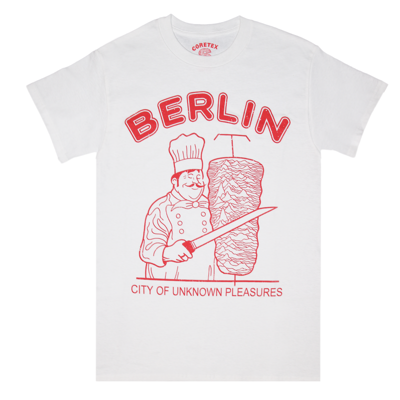 24,99 Berlin Unknown City Of € - Pleasures T-Shirt white red,