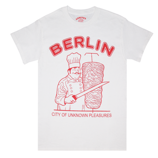 Berlin - City Of Unknown Pleasures T-Shirt white red