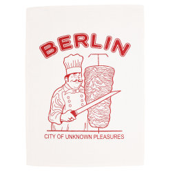 Berlin - City Of Unknown Pleasures Geschirrtuch white