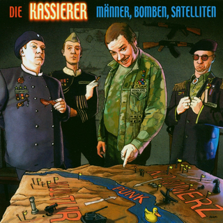 Kassierer, Die - Mnner, Bomben, Satelliten black LP