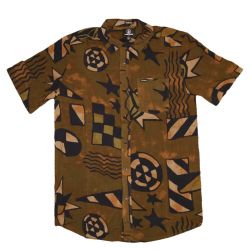 Volcom - Hand Geo SS Shirt service green