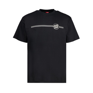 Santa Cruz - Opus Dot Stripe AG T-Shirt black
