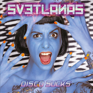 Svetlanas - disco sucks red black smoke LP (Damaged)