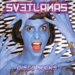 Svetlanas - disco sucks red black smoke LP (Damaged)