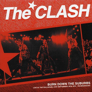 Clash, The - Burn Down The Suburbs colored LP