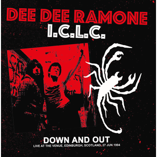 Dee Dee Ramone I.C.L.C - Down And Out black LP