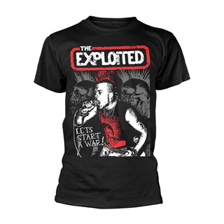 Exploited - Lets Start A War T-Shirt black