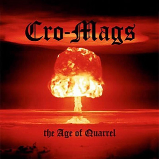 Cro-Mags - The Age Of Quarrel multi color smoke cloud LP