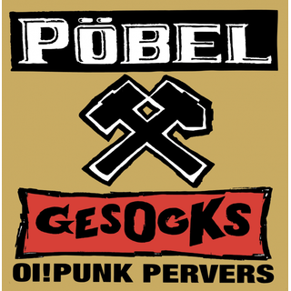 Pbel & Gesocks - Oi! Punk Pervers gold red LP