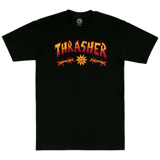 Thrasher X Alien Workshop - Sketch black T-Shirt 
