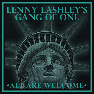 Lenny Lashleys Gang Of One - all are welcome coke bottle green gold galaxy LP