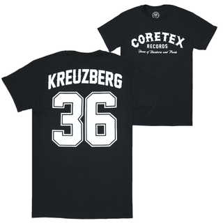 Coretex - Records / Kreuzberg 36 T-Shirt black/white