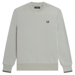 Fred Perry - Crew Neck Sweatshirt M7535 limestone 181