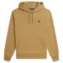 Fred Perry - Tipped Hooded Sweatshirt M2643 warm stone 363