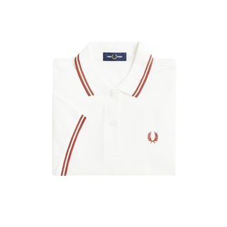 Fred Perry - Twin Tipped Girl Polo Shirt G3600 snow white 313