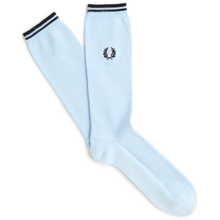Fred Perry - Tipped Socks C7170 light ice/black S22