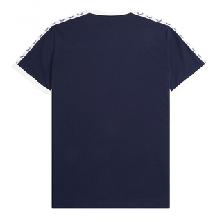 Fred Perry - Taped Ringer T-Shirt M4620 carbon blue 266