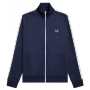 Fred Perry - Taped Track Jacket J4620 carbon blue 885