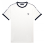 Fred Perry - Taped Ringer T-Shirt M4620 snow white 129