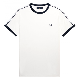 Fred Perry - Taped Ringer T-Shirt M4620 snow white 129 L