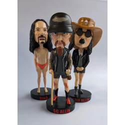 GG Allin And The Murder Junkies Throbblehead Set