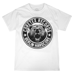 Coretex - Bear T-Shirt White/Black