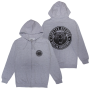 Coretex - Bear Zip-Hooded Sweatshirt grey/black