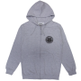 Coretex - Bear Zip-Hooded Sweatshirt grey/black