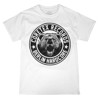 Coretex - Bear T-Shirt White/Black S