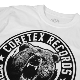 Coretex - Bear T-Shirt White/Black S