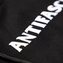 Coretex - Antifascist Front Balaclava Hoodie black/white