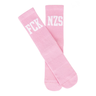 FCK NZS - Logo Socks pink
