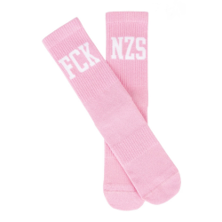 FCK NZS - Logo Socks pink