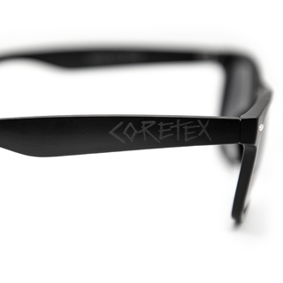 Coretex - Scratch Logo Sonnenbrille Mono Black