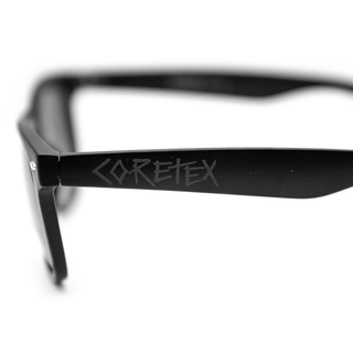 Coretex - Scratch Logo Sonnenbrille Mono Black