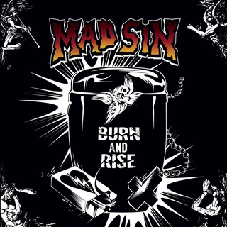 Mad Sin - Burn And Rise red LP