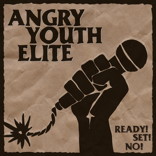 Angry Youth Elite - Ready! Set! No! blue LP
