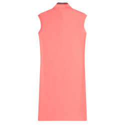 Fred Perry - Amy Printed Trim Pique Dress SD5143 coral...