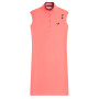 Fred Perry - Amy Printed Trim Pique Dress SD5143 coral heat Q23