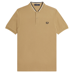 Fred Perry - Bomber Collar Polo Shirt M4526 warm stone 363