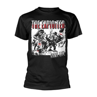 Exploited - The Army Life T-Shirt black L