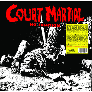 Court Martial - No Solution: Singles & Demos 1981/1982  turquoise LP