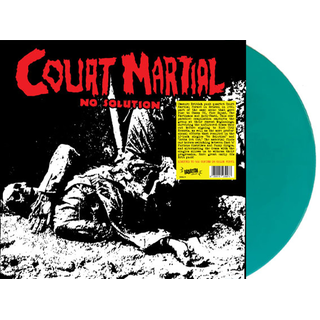 Court Martial - No Solution: Singles & Demos 1981/1982  turquoise LP