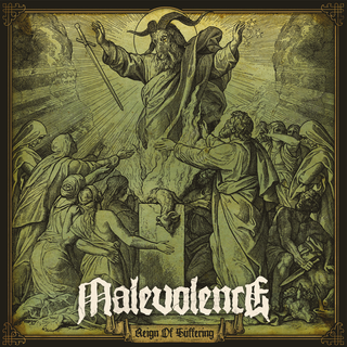 Malevolence - Reign Of Suffering ltd transparent green LP