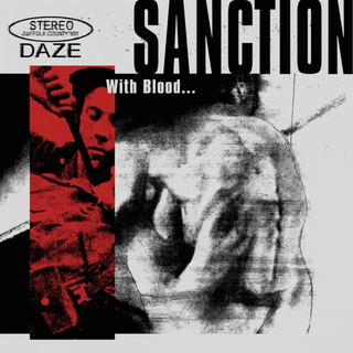 Sanction - With Blood... coke bottle clear LP