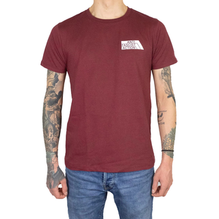 True Rebel - AFA 2.0 Pocket Print T-Shirt burgundy XL