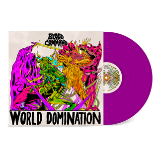Blood Command - World Domination neon violet LP